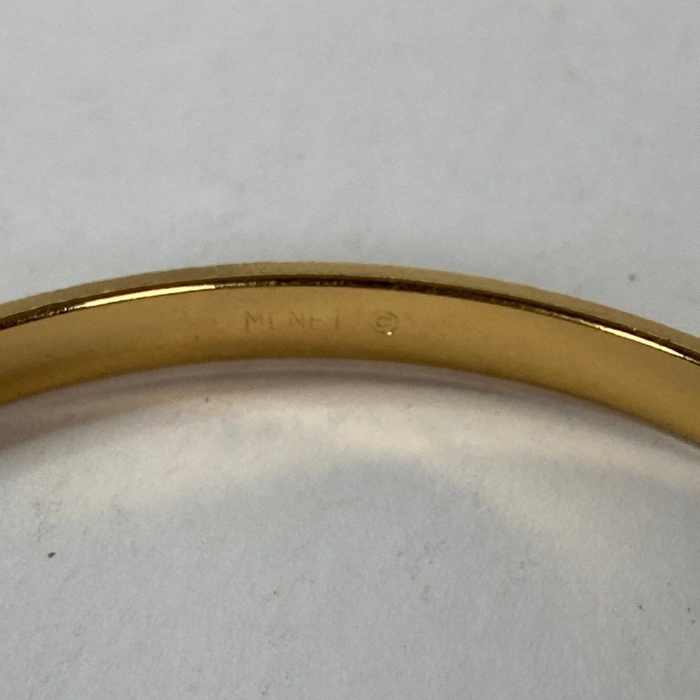 Vintage Monet Gold Tone Leaf Necklace Clip-On Earrings and Bangle Bracelet Set - Picture 9 of 9
